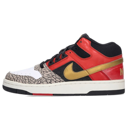 NIKE Delta Force 3/4 Sneakers Red/Black/White Size 28cm