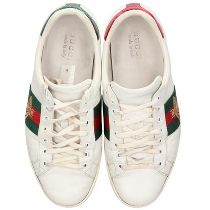 GUCCI Ace Low-Top Sneakers White Size 9.5
