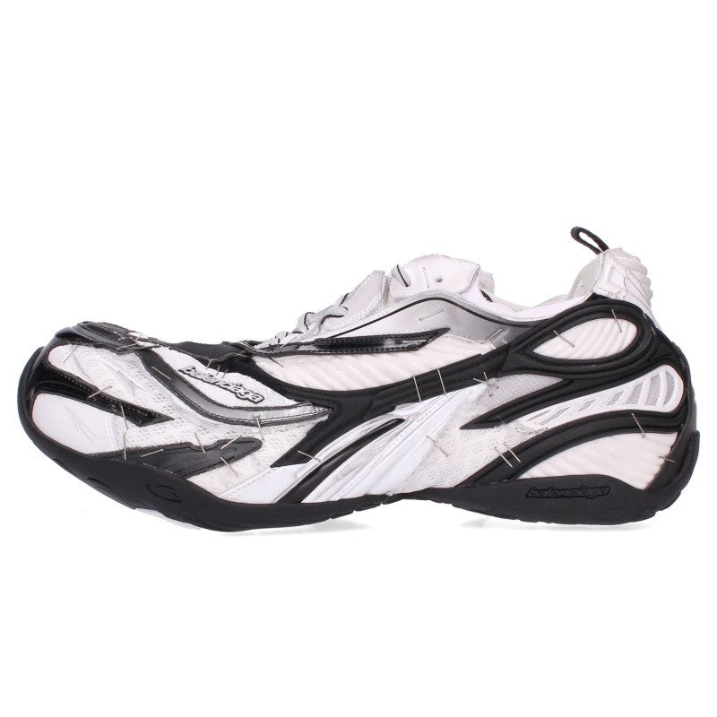 BALENCIAGA 26SS SOLELESS Sneakers White/Black Size EU 44