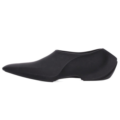 BALENCIAGA SPACE Rubber Low-Top Sneakers Black Size EU 41