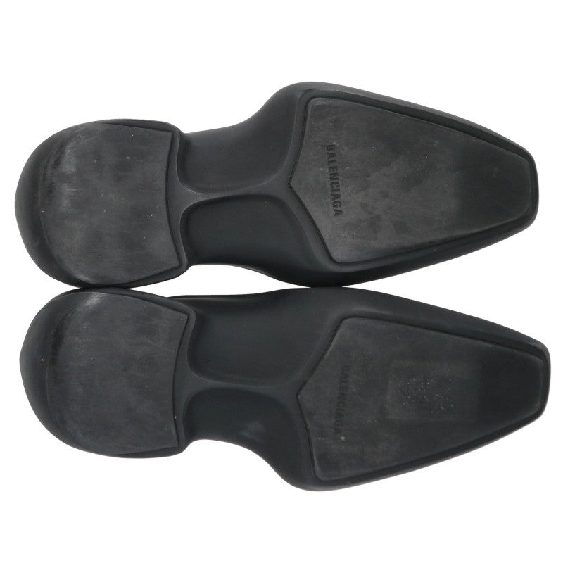 BALENCIAGA SPACE Rubber Low-Top Sneakers Black Size EU 41