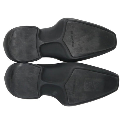 BALENCIAGA SPACE Rubber Low-Top Sneakers Black Size EU 41