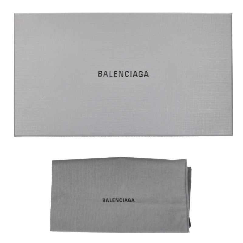 BALENCIAGA SPACE Rubber Low-Top Sneakers Black Size EU 41