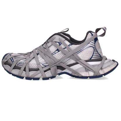 BALENCIAGA 3XL Extreme Laces Sneakers White/Navy Size EU 42