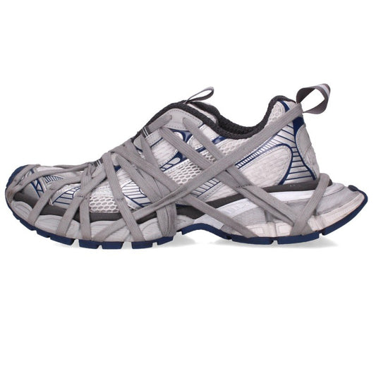 BALENCIAGA 3XL Extreme Laces Sneakers White/Navy Size EU 42