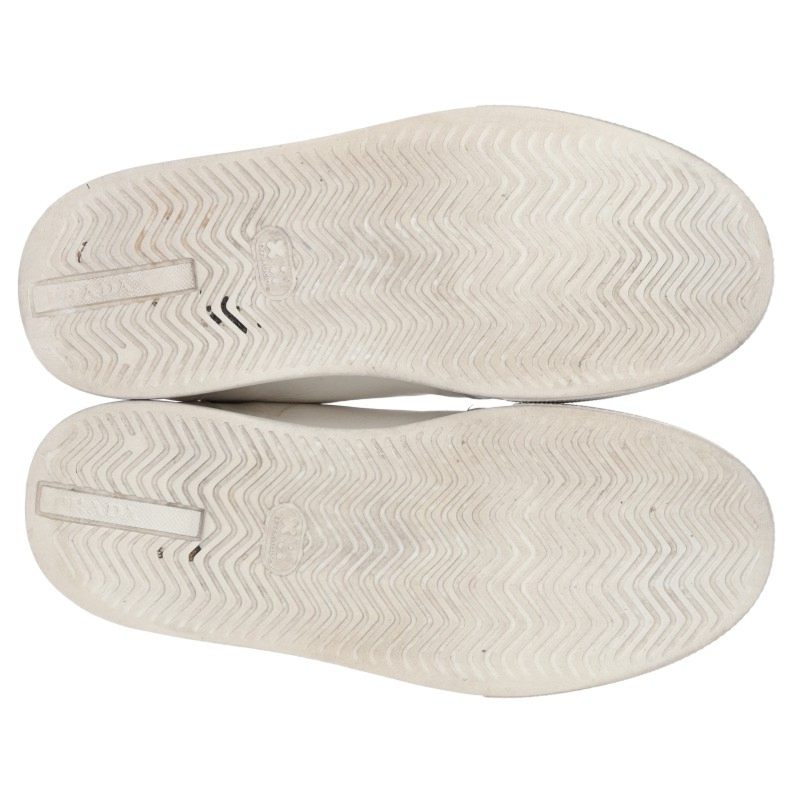 PRADA 4E3453 Low-Top Sneakers White Size 8.5