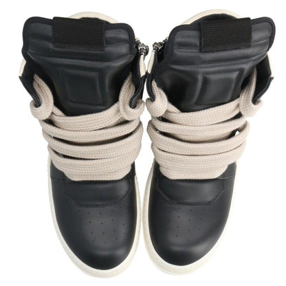 Rick Owens Jumbo Lace Geobasket Hi-Top Sneakers Size EU 41