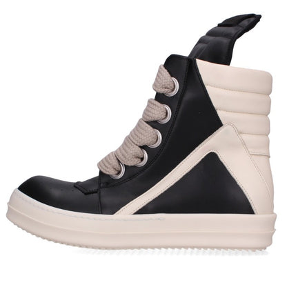 Rick Owens Jumbo Lace Geobasket Hi-Top Sneakers Size Multi