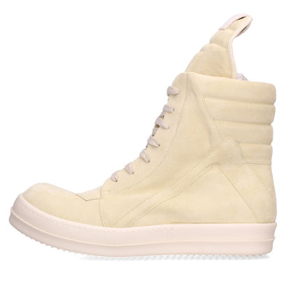 Rick Owens Geobasket Nubuck Hi-Top Sneakers Size EU 45