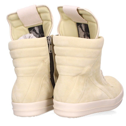 Rick Owens Geobasket Nubuck Hi-Top Sneakers Size EU 45