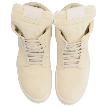 Rick Owens Geobasket Nubuck Hi-Top Sneakers Size EU 45