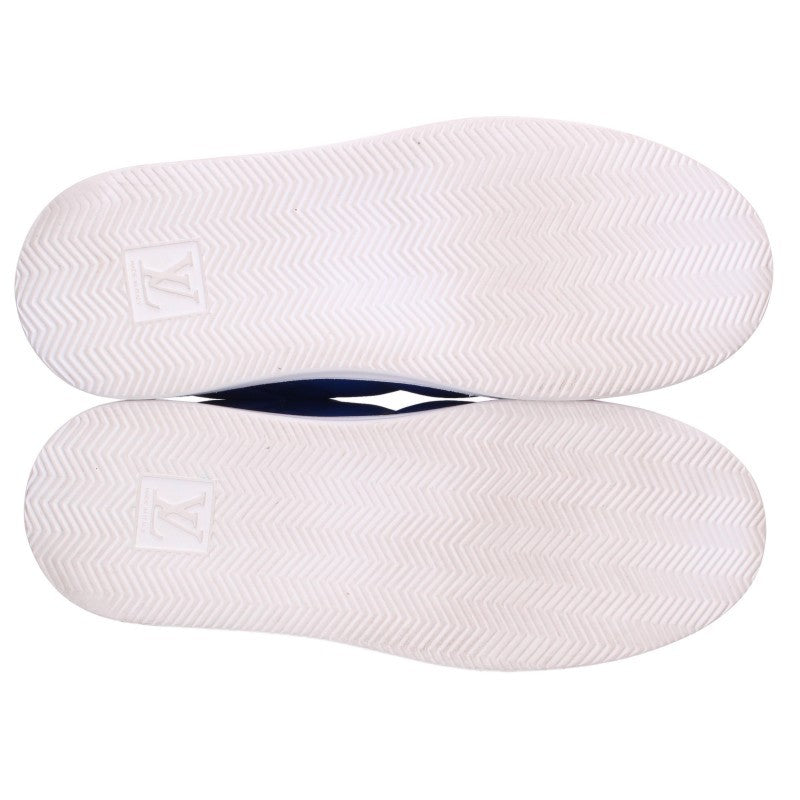 LOUISVUITTON Monogram Embossed Slip-On Sneakers Size 8.5
