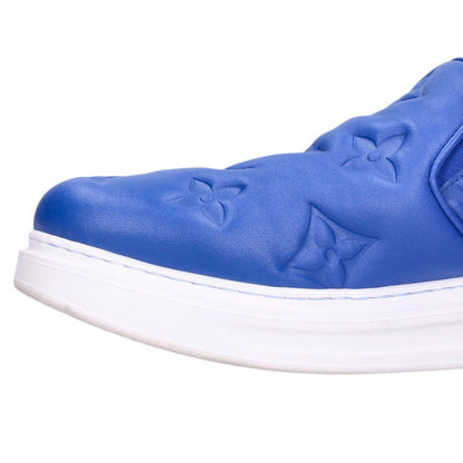 LOUISVUITTON Monogram Embossed Slip-On Sneakers Size 8.5