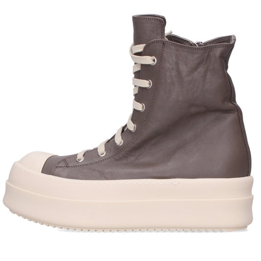 Rick Owens MEGA BUMPER Hi-Top Sneakers Grey/White Size EU 41