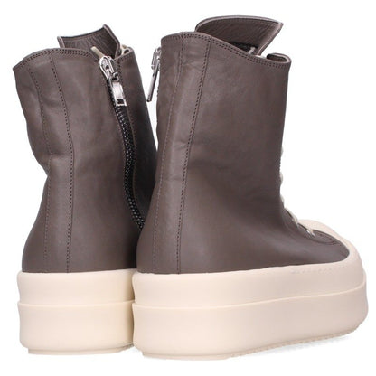 Rick Owens MEGA BUMPER Hi-Top Sneakers Grey/White Size EU 41