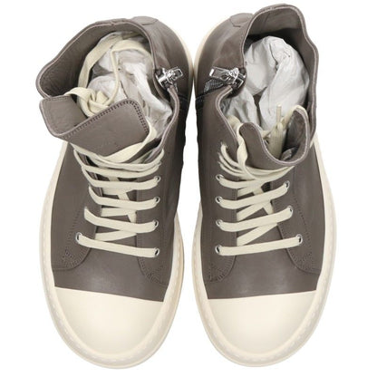 Rick Owens MEGA BUMPER Hi-Top Sneakers Grey/White Size EU 41