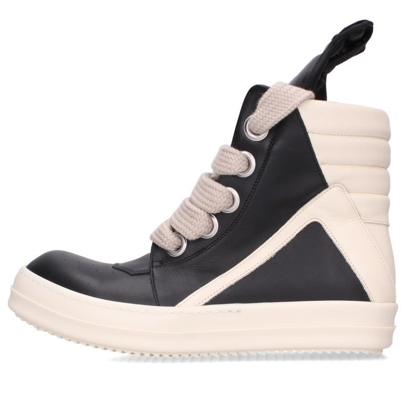 Rick Owens Jumbo Lace Sneakers Black/White Size EU 42