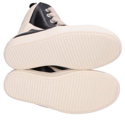 Rick Owens Jumbo Lace Sneakers Black/White Size EU 42