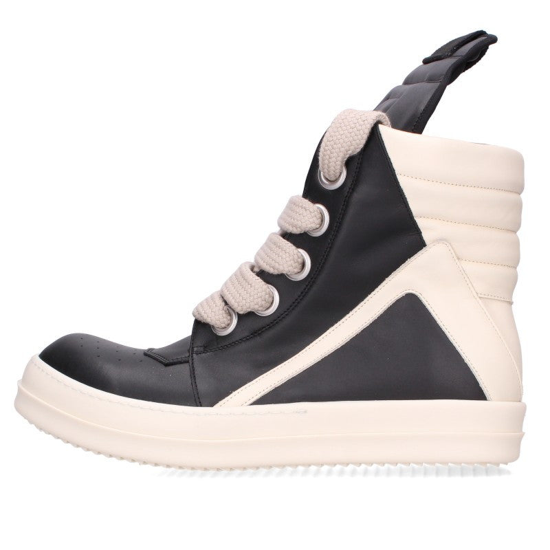 Rick Owens GEOBASKET JUMBOLACE Leather EU 45 Sneakers Size EU 45