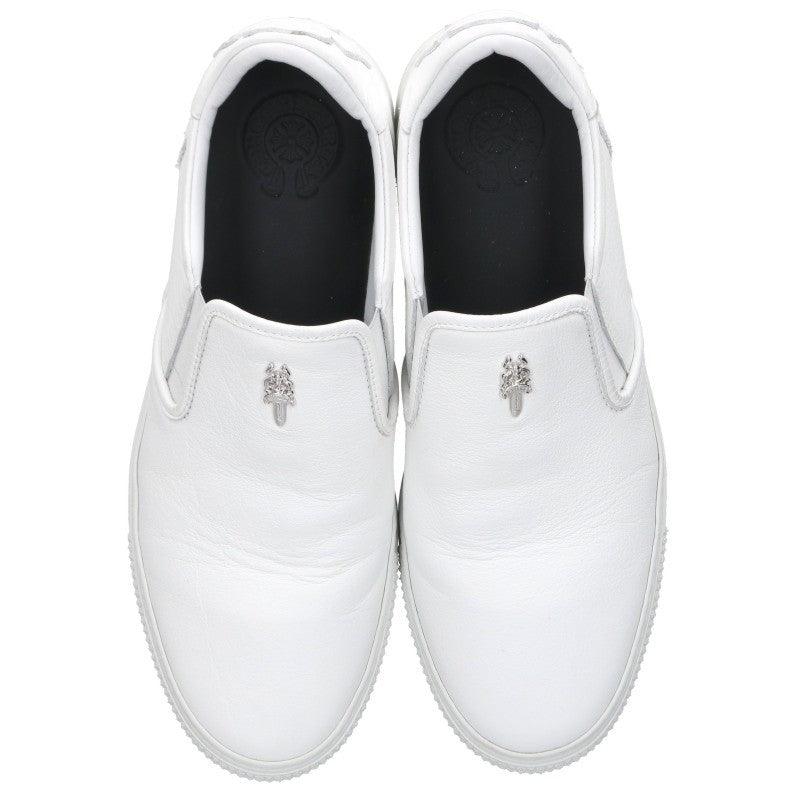 Chrome Hearts SLIP ON CH+ Leather Low-Top EU 42 Size EU 42