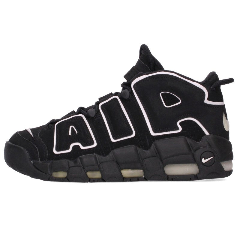 NIKE Air More Uptempo Black Sneakers Size 27.5cm