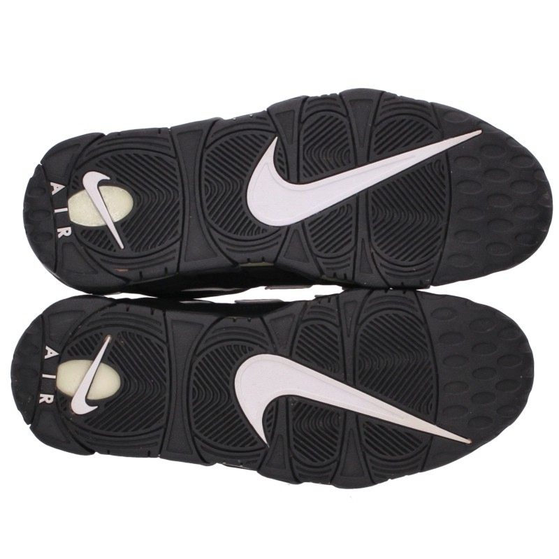 NIKE Air More Uptempo Black Sneakers Size 27.5cm