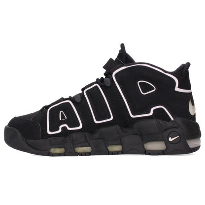 NIKE Air More Uptempo Black Sneakers Size 27.5cm