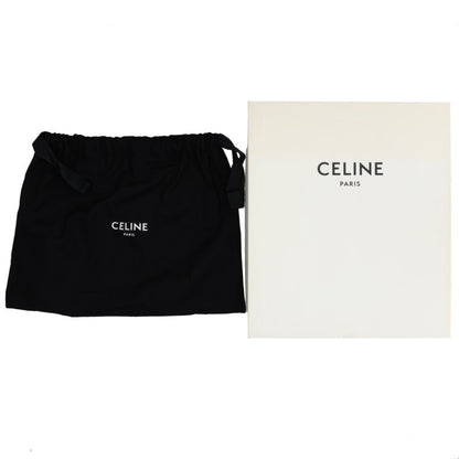 CELINE CT-07 Lace-Up Low-Top Sneakers White Size EU 41