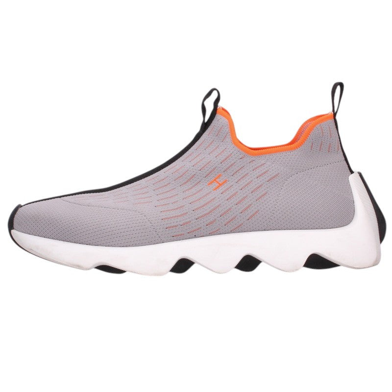 HERMES Eclair Knit Fabric Low-Top Sneakers Size 42.5