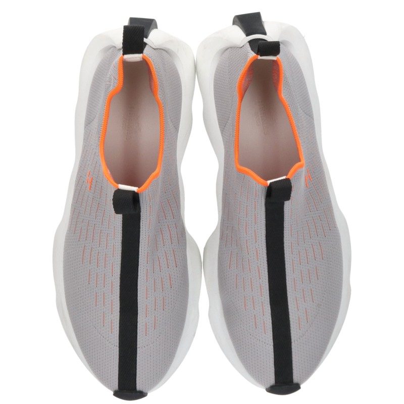 HERMES Eclair Knit Fabric Low-Top Sneakers Size 42.5