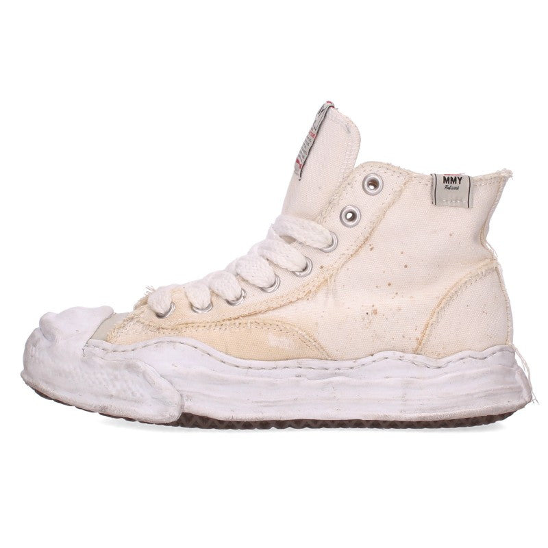 MIHARAYASUHIRO 05FW HANK Hi-Top Sneakers Beige Size EU 40