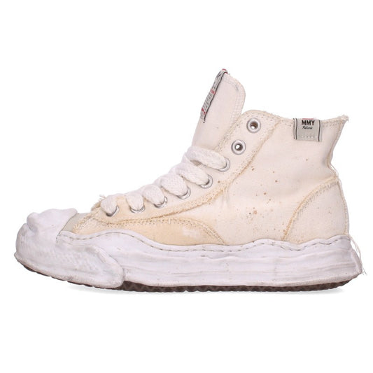 MIHARAYASUHIRO 05FW HANK Hi-Top Sneakers Beige Size EU 40
