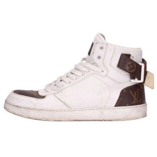 LOUISVUITTON Rivoli Line Monogram Hi-Top Sneakers Size 7