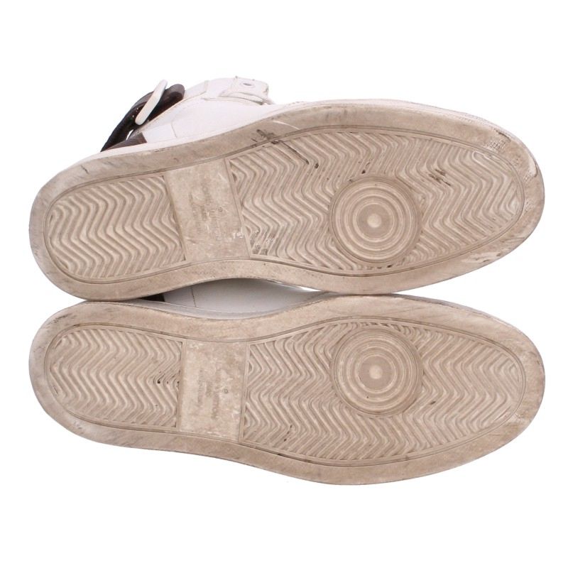LOUISVUITTON Rivoli Line Monogram Hi-Top Sneakers Size 7