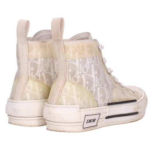 DIOR White Hi-Top Sneakers Size 37