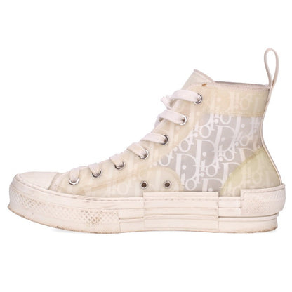 DIOR White Hi-Top Sneakers Size 37