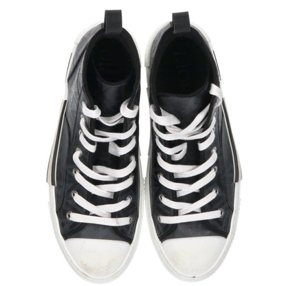 DIOR DIAMOND PVC Hi-Top Sneakers Black Size EU 42