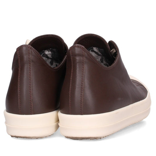 Rick Owens LCG Leather Low-Top Sneakers Dk EU 42 Size EU 42