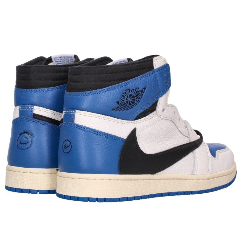 Travis Scott x Nike Air Jordan 1 Blue Sneakers Size 28cm