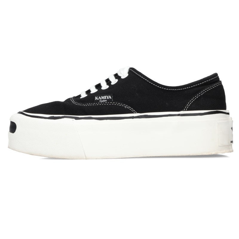KAMIYA 15FW Hark Platform Sneakers Black/White Size EU 41
