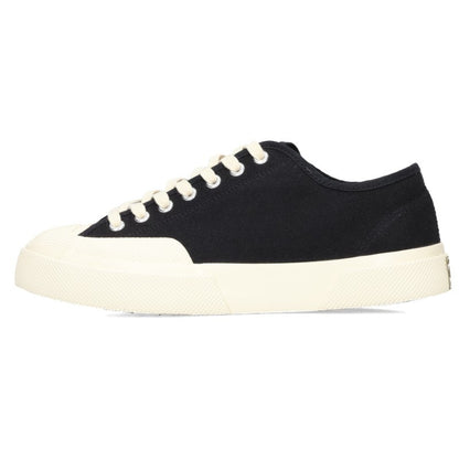 SUPERGA Canvas Sneakers Black Beige Size EU 40