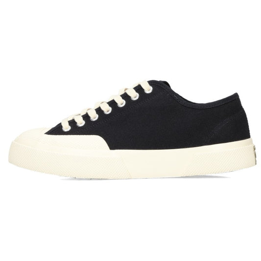 SUPERGA Canvas Sneakers Black Beige Size EU 40