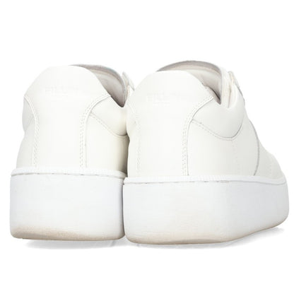 FILLIN Leather Platform Sneakers White Size 26