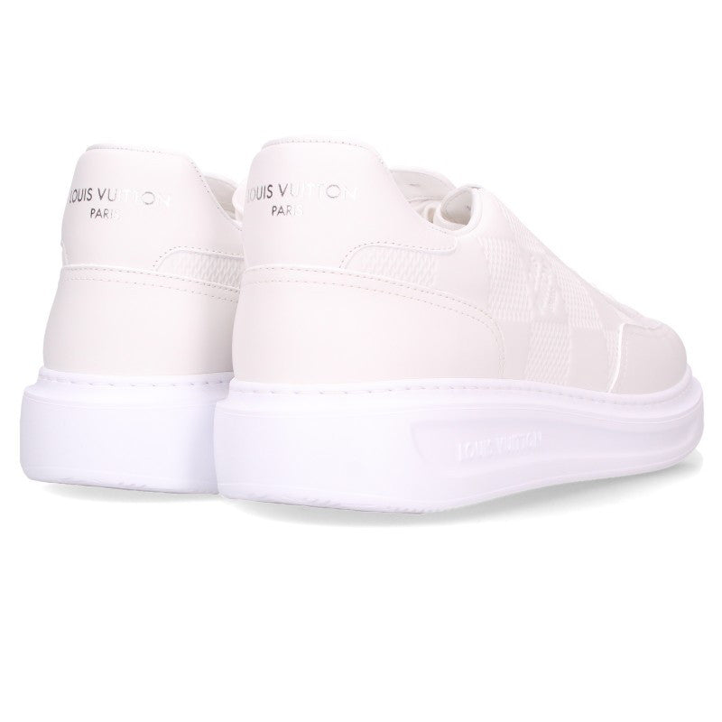 LOUISVUITTON Beverly Hills Damier White Sneakers Size 10