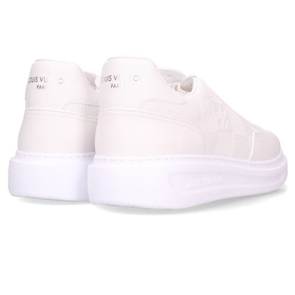 LOUISVUITTON Beverly Hills Damier White Sneakers Size 10