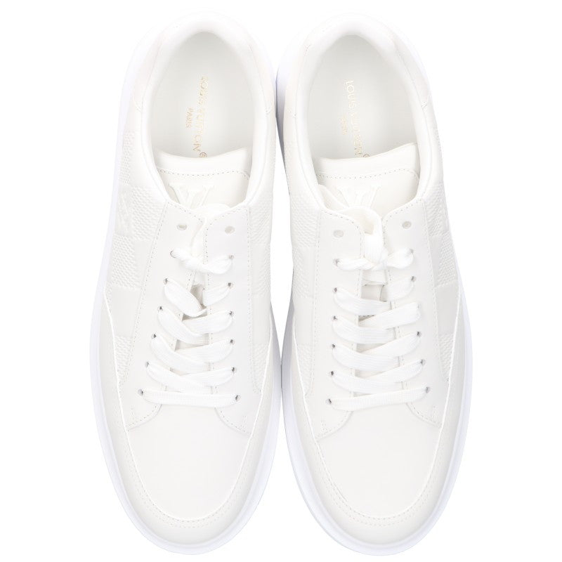 LOUISVUITTON Beverly Hills Damier White Sneakers Size 10