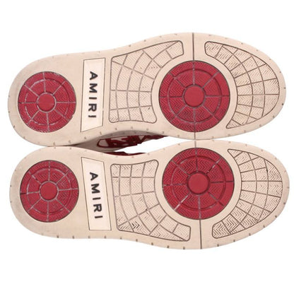 AMIRI Classic Low Sneakers White Red Size EU 42