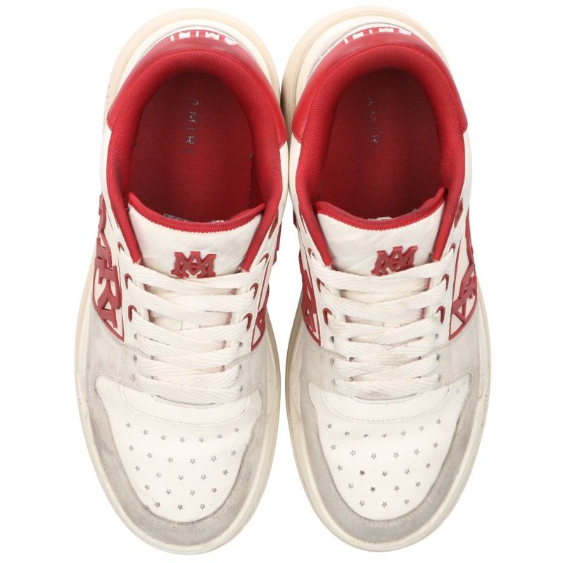 AMIRI Classic Low Sneakers White Red Size EU 42