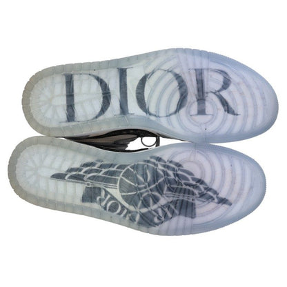 DIOR x Nike Air Jordan 1 High Sneakers White/Gray Size 30cm