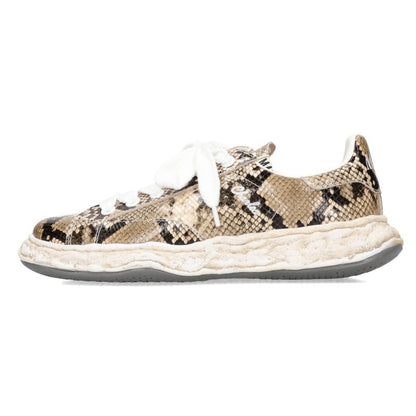 MIHARAYASUHIRO 14FW Charles Python Sneakers Brown Size EU 42